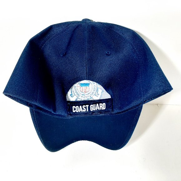 U.S. Coast Guard Hat Licensed Ball Cap Dark Blue 3