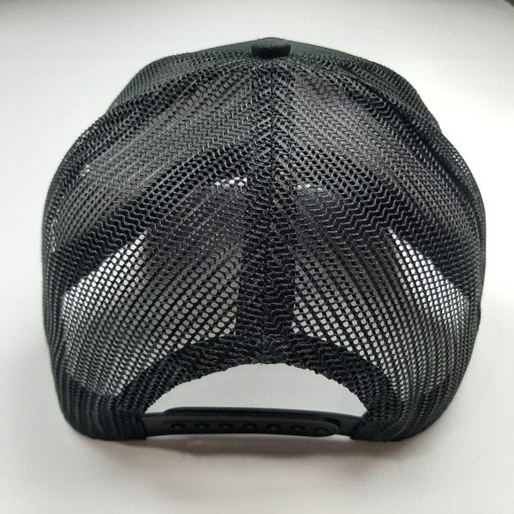 Cummins Trucker Original Low Profile Vintage Trucker Mesh Snapback Black