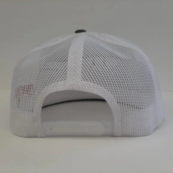 Ford Raptor SVT Embroidered Flat Bill Mesh Snapback Cap Hat Gray & White