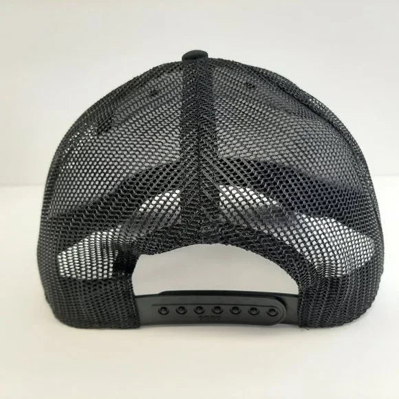 Toyota Racing Development Embroidered Patch Mesh Snapback Trucker Black