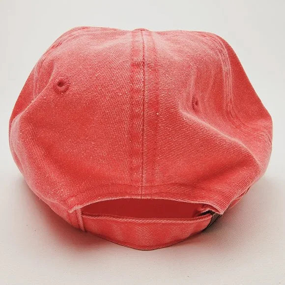 Faith Over Fear Women's Hat Cap Religious Cotton Peach