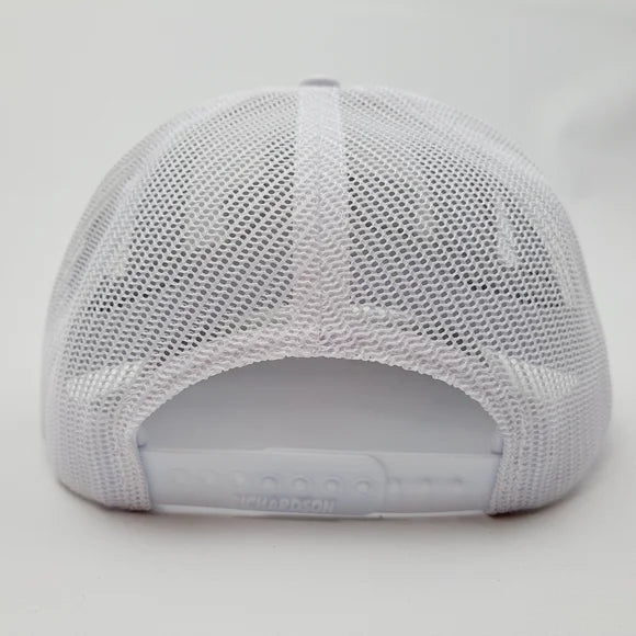 Duramax Diesel Embroidered Patch Richardson Trucker Mesh Snapback Cap Hat White
