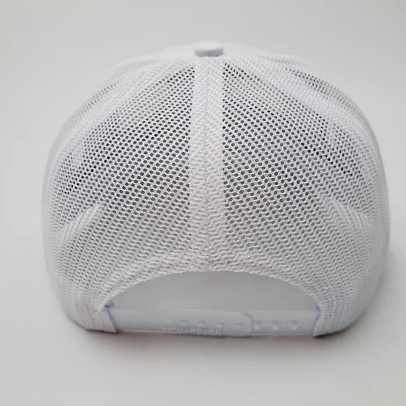 Mann's Bait Company Richardson 112 Trucker Mesh Snapback Cap Hat Emb…