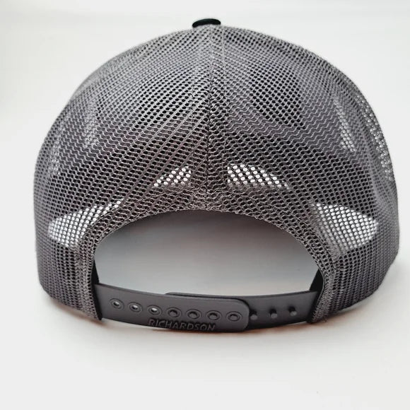 Road King Harley Richardson 112 Trucker Embroidered Patch Mesh Snapback