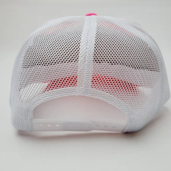 Maui Strong Women's Foam Trucker Hat Cap Mesh Snapback Pink