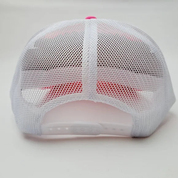 Maui Strong Women's Foam Trucker Hat Cap Mesh Snapback Pink