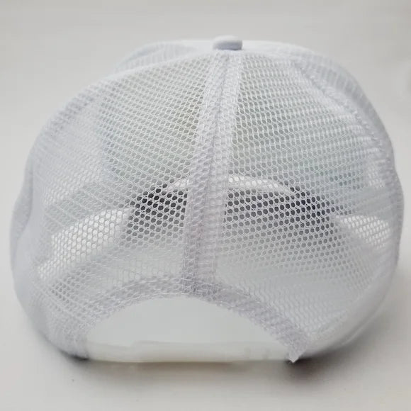 Bass Pro Shops Foam Trucker Mesh Snapback Cap Hat White new