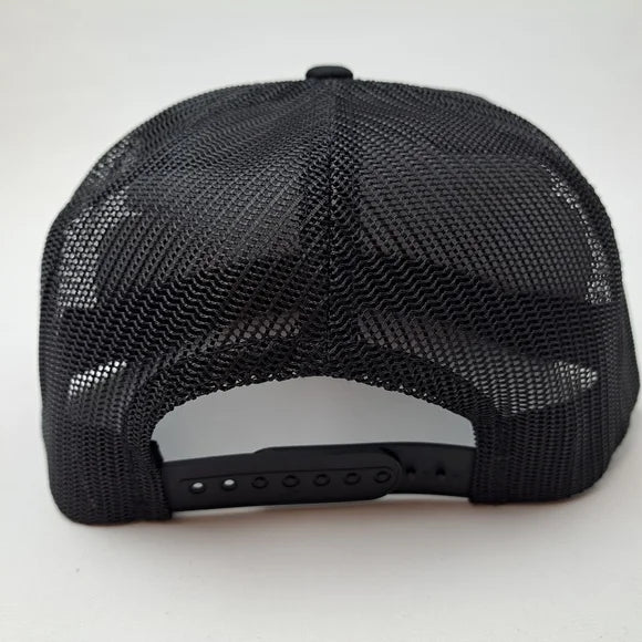 Matco Tools Direct Embroidered Flat Bill Trucker Mesh Snapback Cap Black