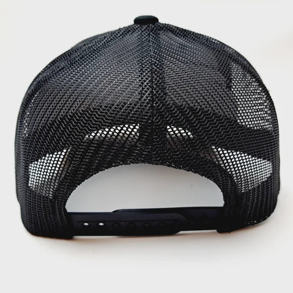 Soldier of Christ Embroidered Patch Curved bill Trucker Mesh Snapback Cap