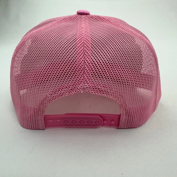 Dolly For President Embroidered patch Flat Bill Trucker Mesh Snapback Cap Hat