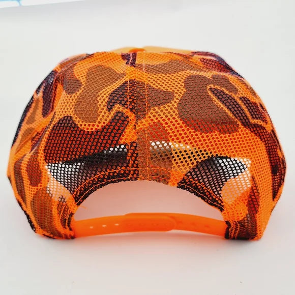 Husqvarna Chainsaws Foam Trucker Mesh Snapback Hat Cap Embroidered Patch