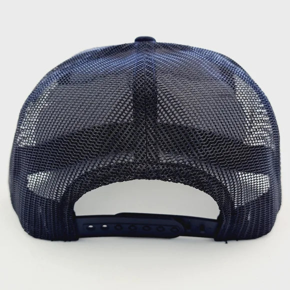 Cowboy Cartel Flat Bill Trucker Mesh Snapback Embroidered Patch