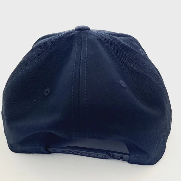 XRP Crypto Flat Bill Yupoong Snapback Hat Cap Embroidered Black