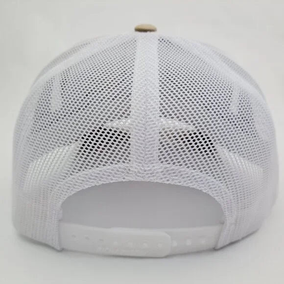 Pikes Peak Colorado Woven Patch Hat Cap Richardson 112 Trucker Style Mesh