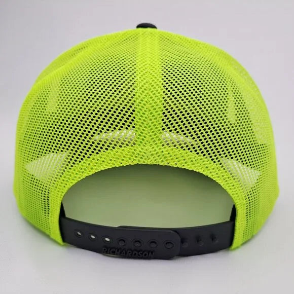 Skeeter Boats Richardson 112 Trucker Mesh Snapback Hat Cap Hi-Vis Yellow
