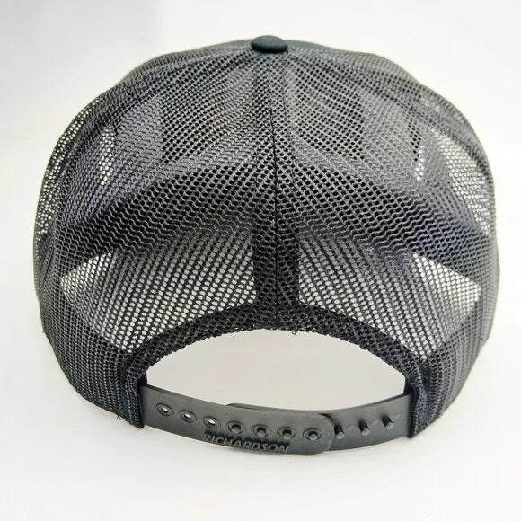 Simple Man Bird Dog 7 Panel Flat Bill Trucker Mesh Snapback Cap Hat