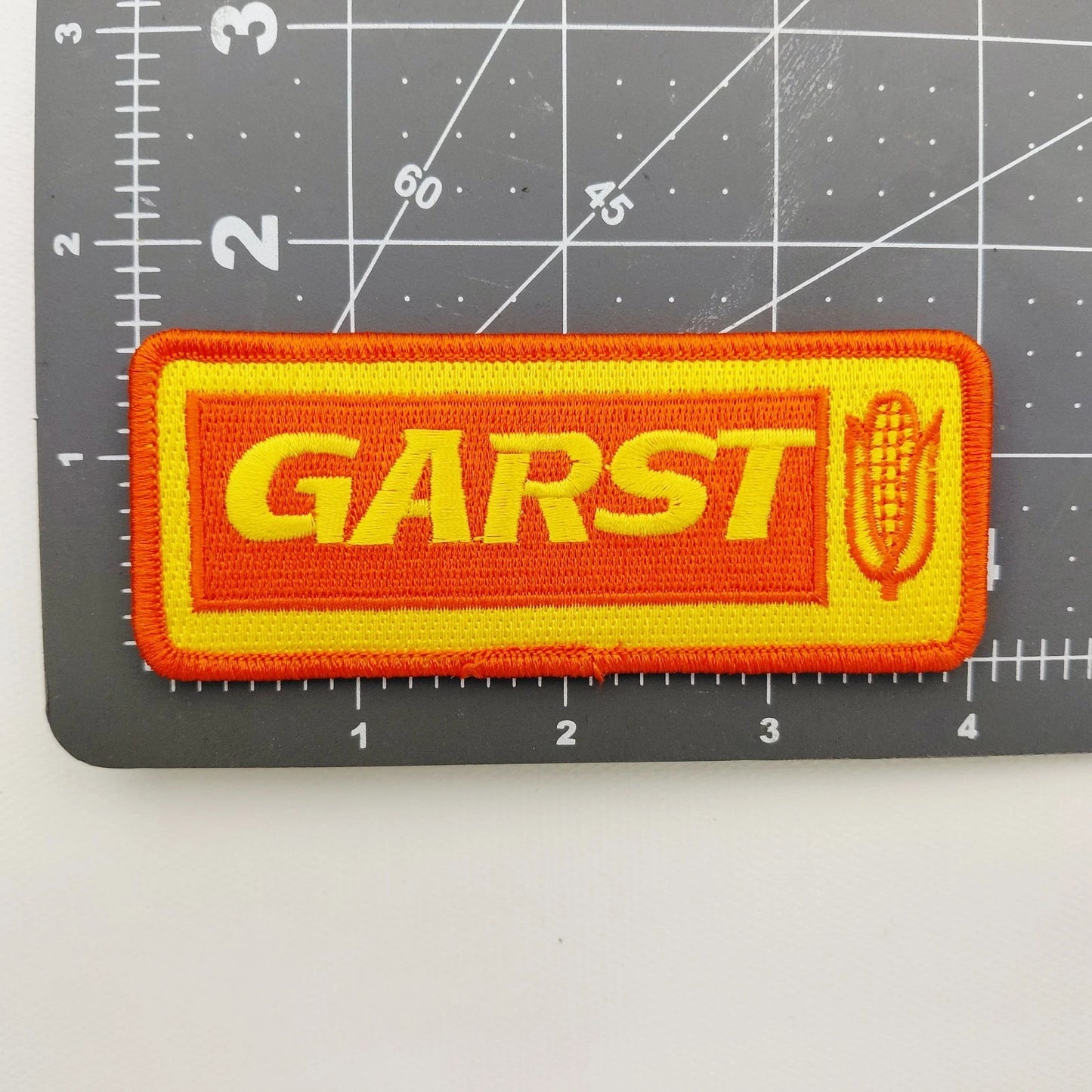 Garst Seeds Corn Farmer Embroidered Patch for Caps Jackets