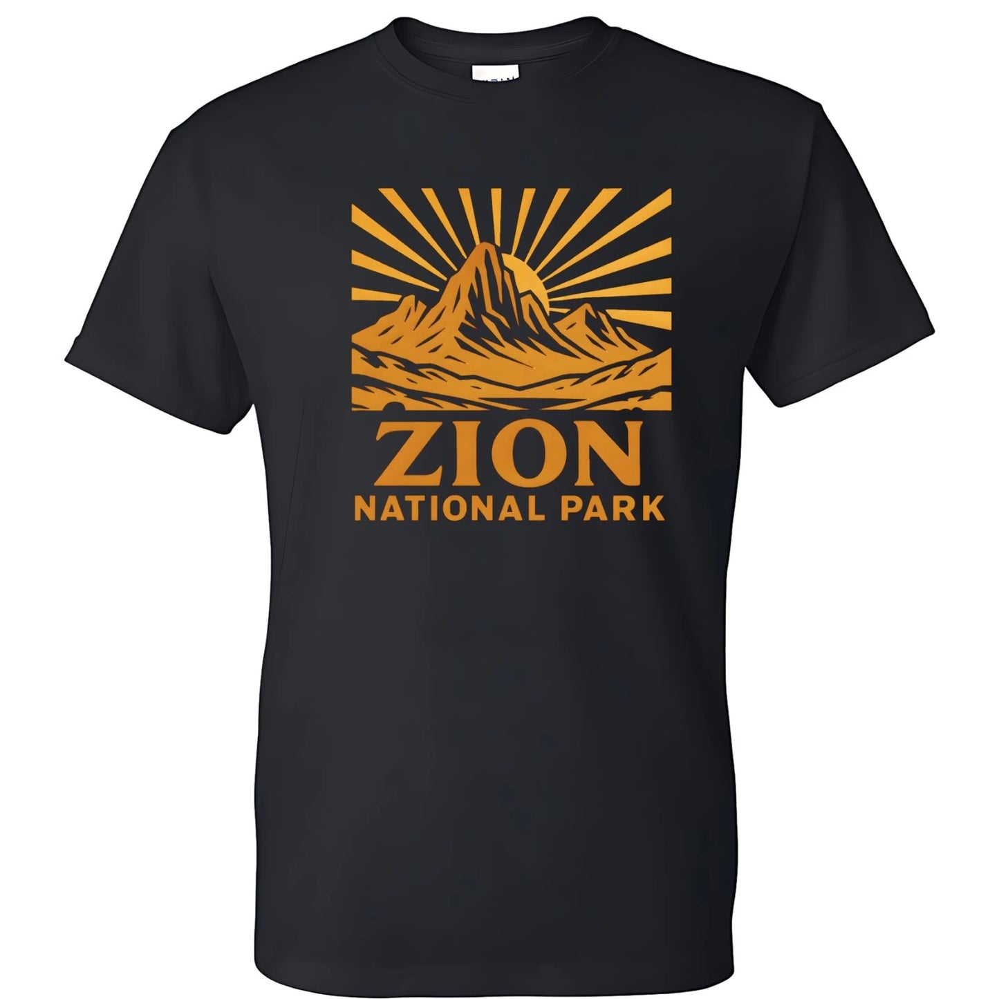 Zion National Park T-shirt Black