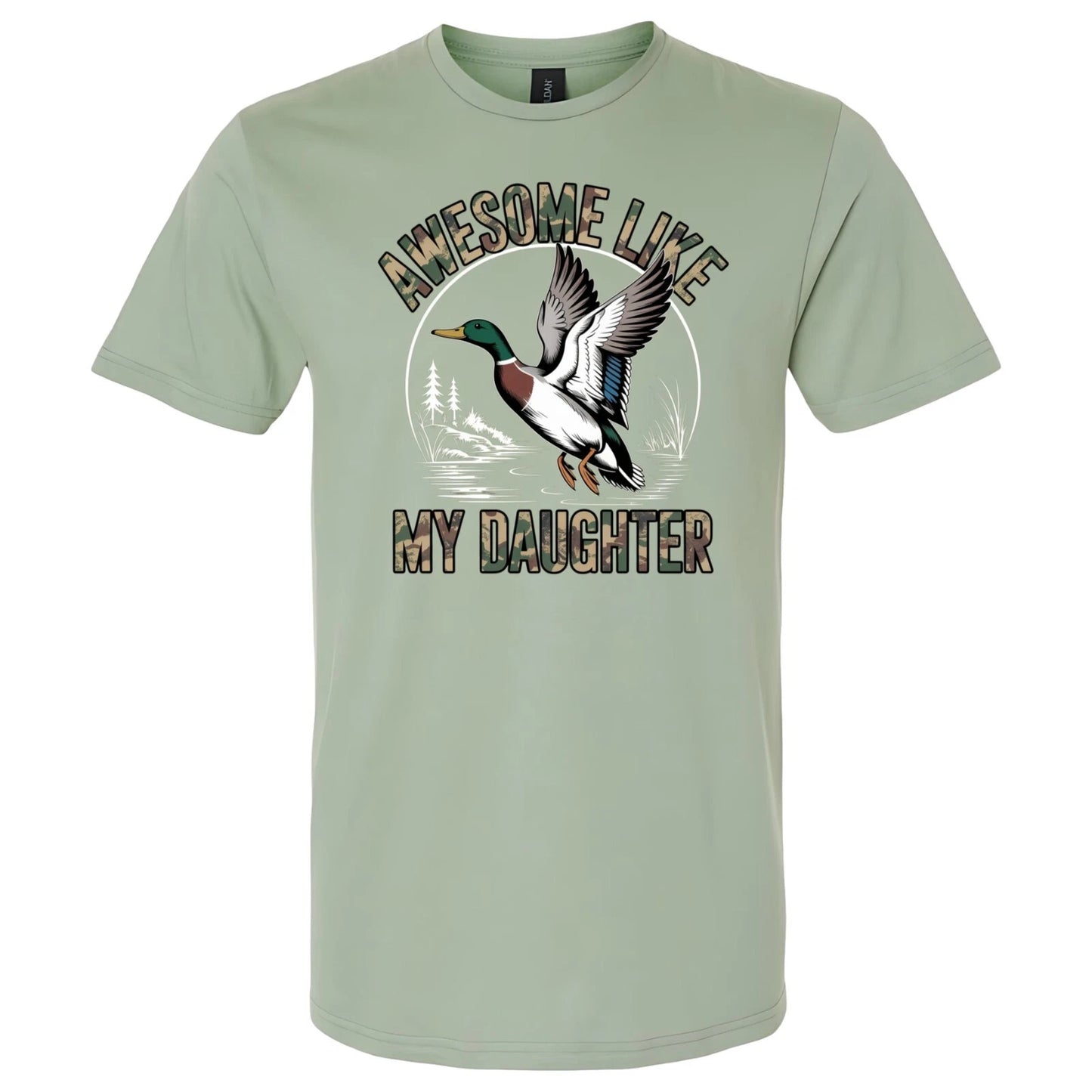 Awesome Like My Daughter T-shirt Fathers Day Gift