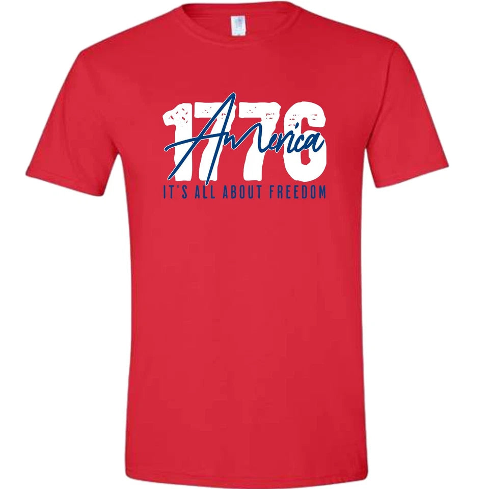 USA America 1776 Freedom july 4th Independence Day T-Shirt