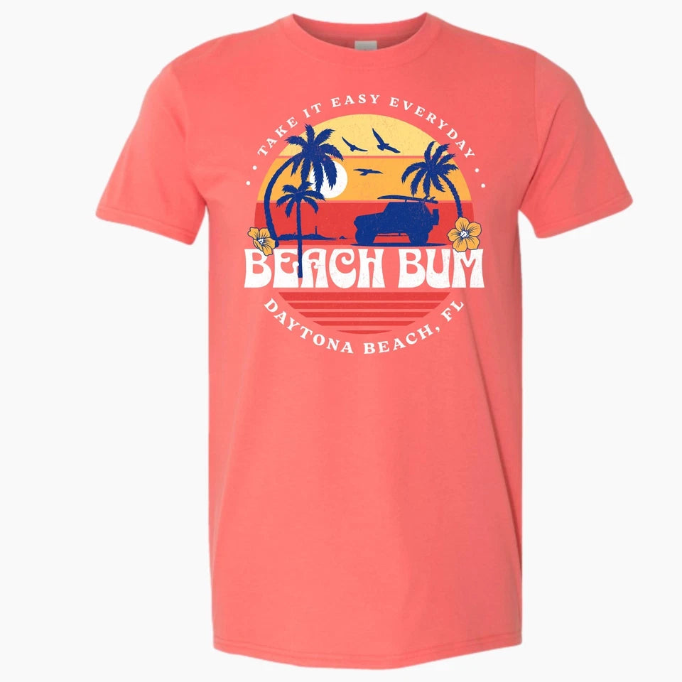 Beach Bum T-shirt Customize Your Favorite Beach Gift