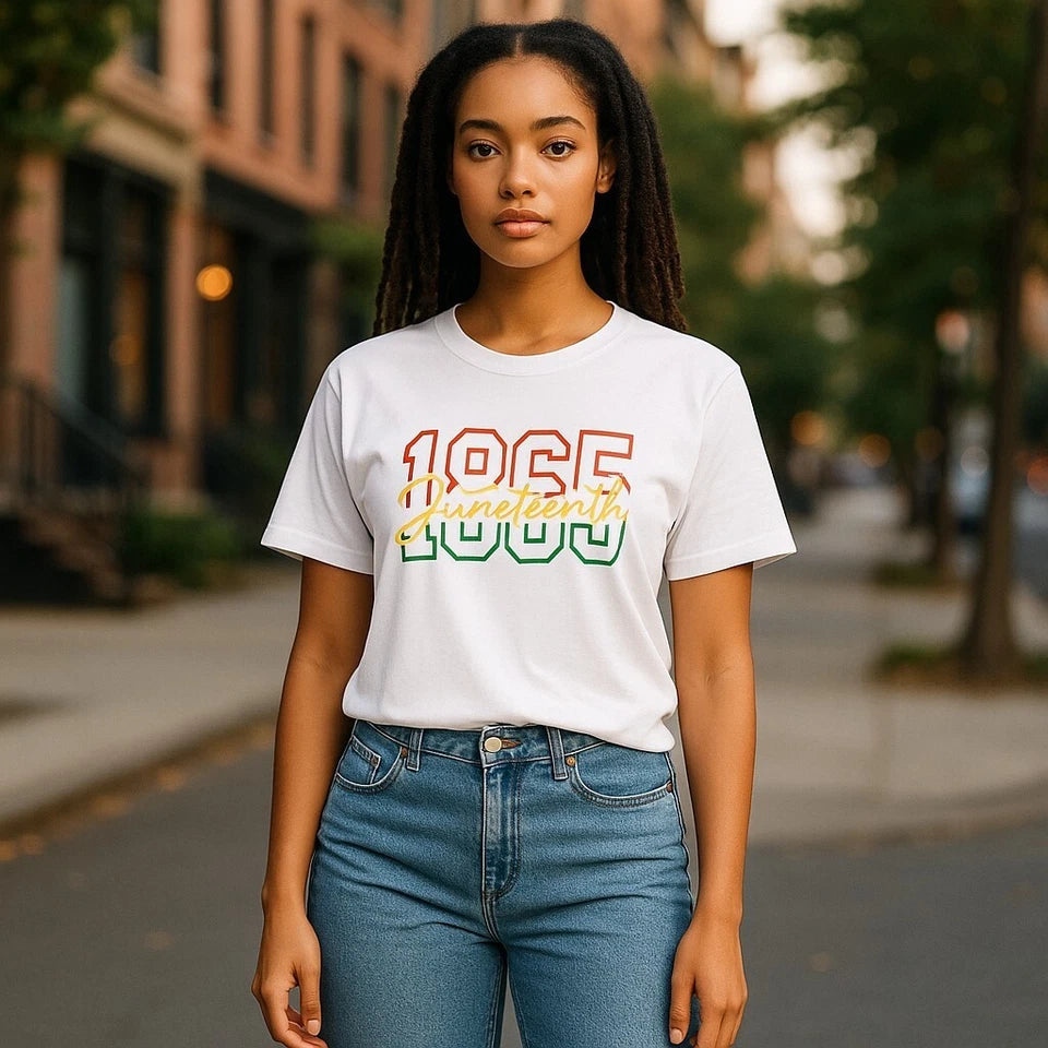 1865 Juneteenth Celebrate Black History Month African Pride T-Shirt