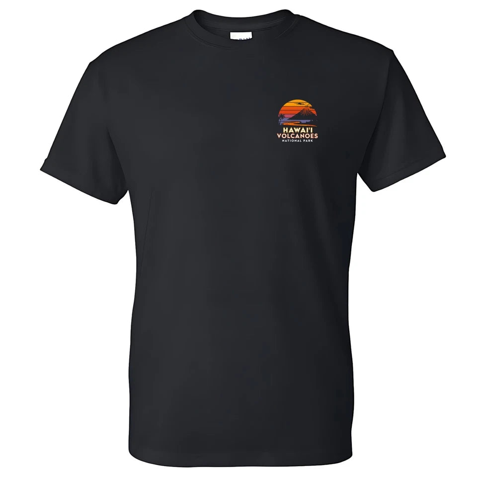 Hawaii Volcanoes National Park T-shirt Black