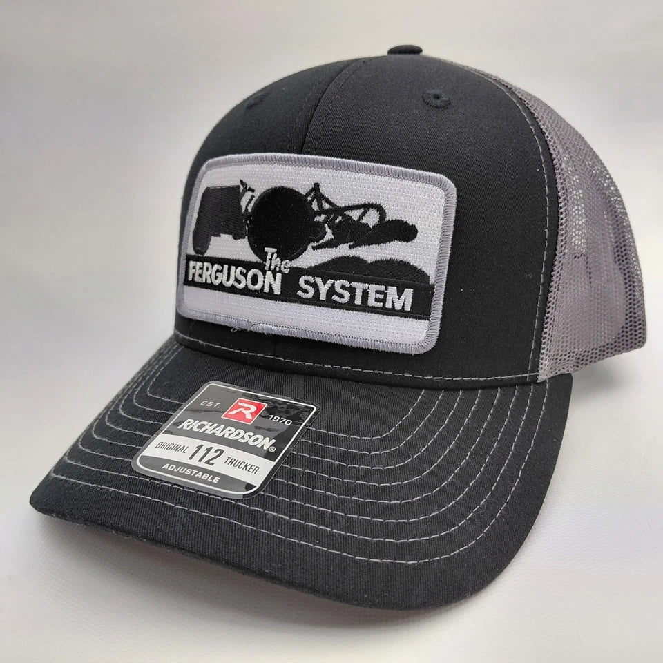 Massey Ferguson Tractors Hat Embroidered Patch Cap Mesh Snapback Richardson 112