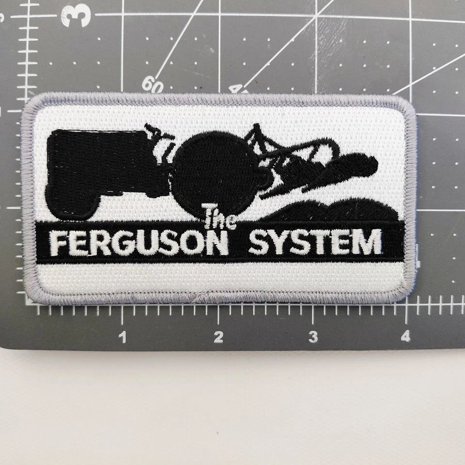 Massey Tractors The Ferguson System Embroidered Patch for Caps Jackets
