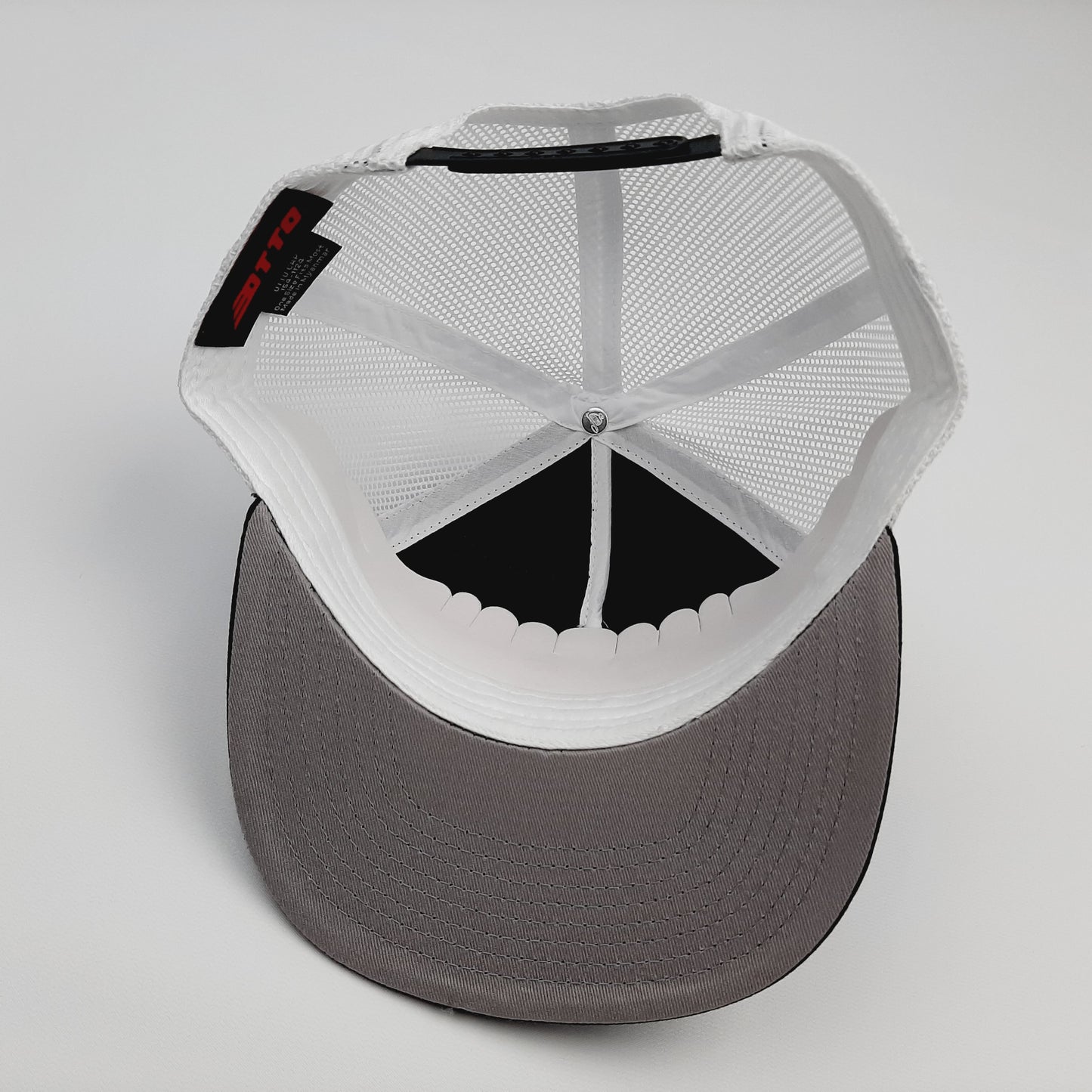 O'Neill Surf Co.Embroidered Oval Patch Flat Bill Snapback Mesh Hat Cap OTTO