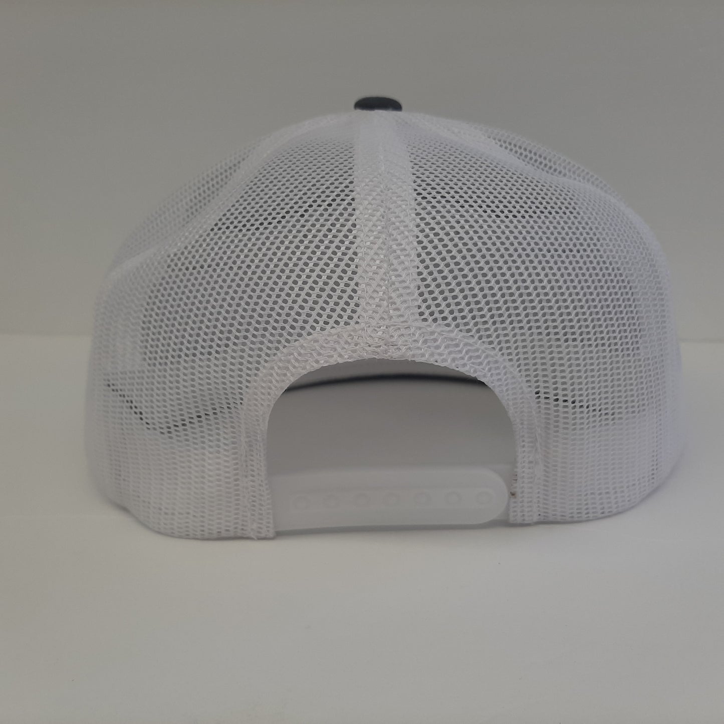 Yamaha Flat Bill Yupoong Mesh Snapback Hat Gray/White Direct Embroidered