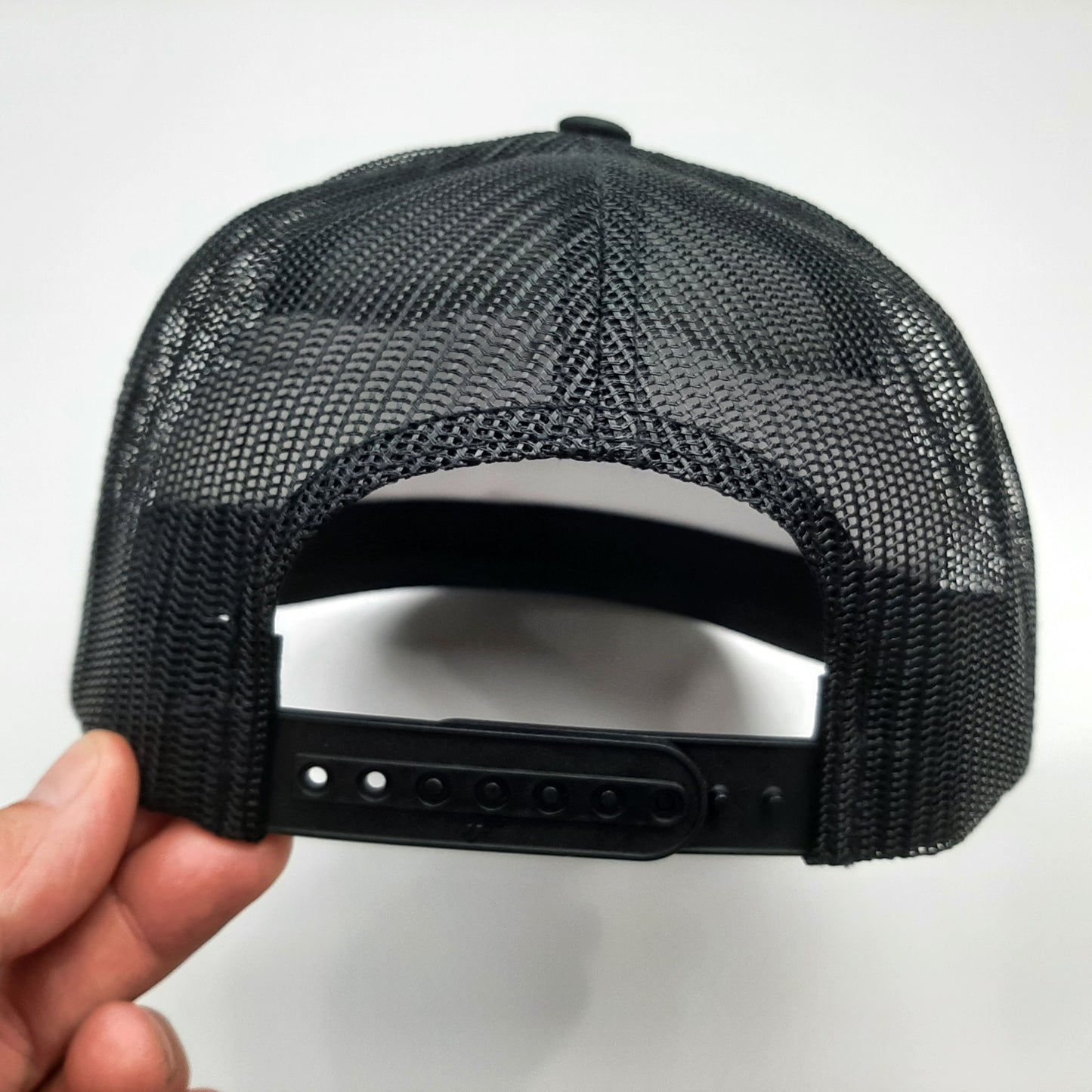 Mopar Direct Embroidered Flat Bill Snapback Mesh Hat Cap Black Yupoong