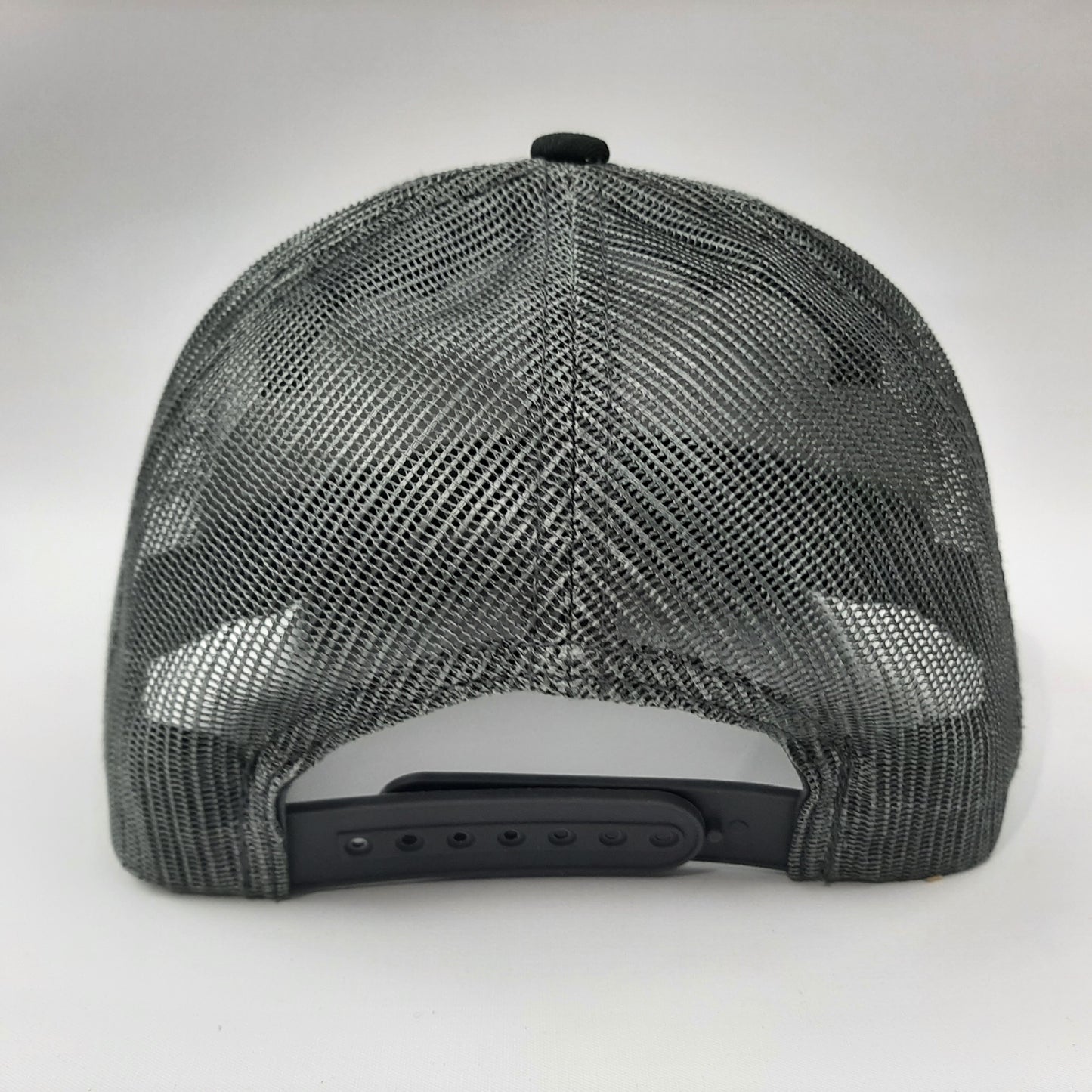 John Deere Embroidered Patch Curved Bill Mesh Snapback Cap Hat Black & Gray