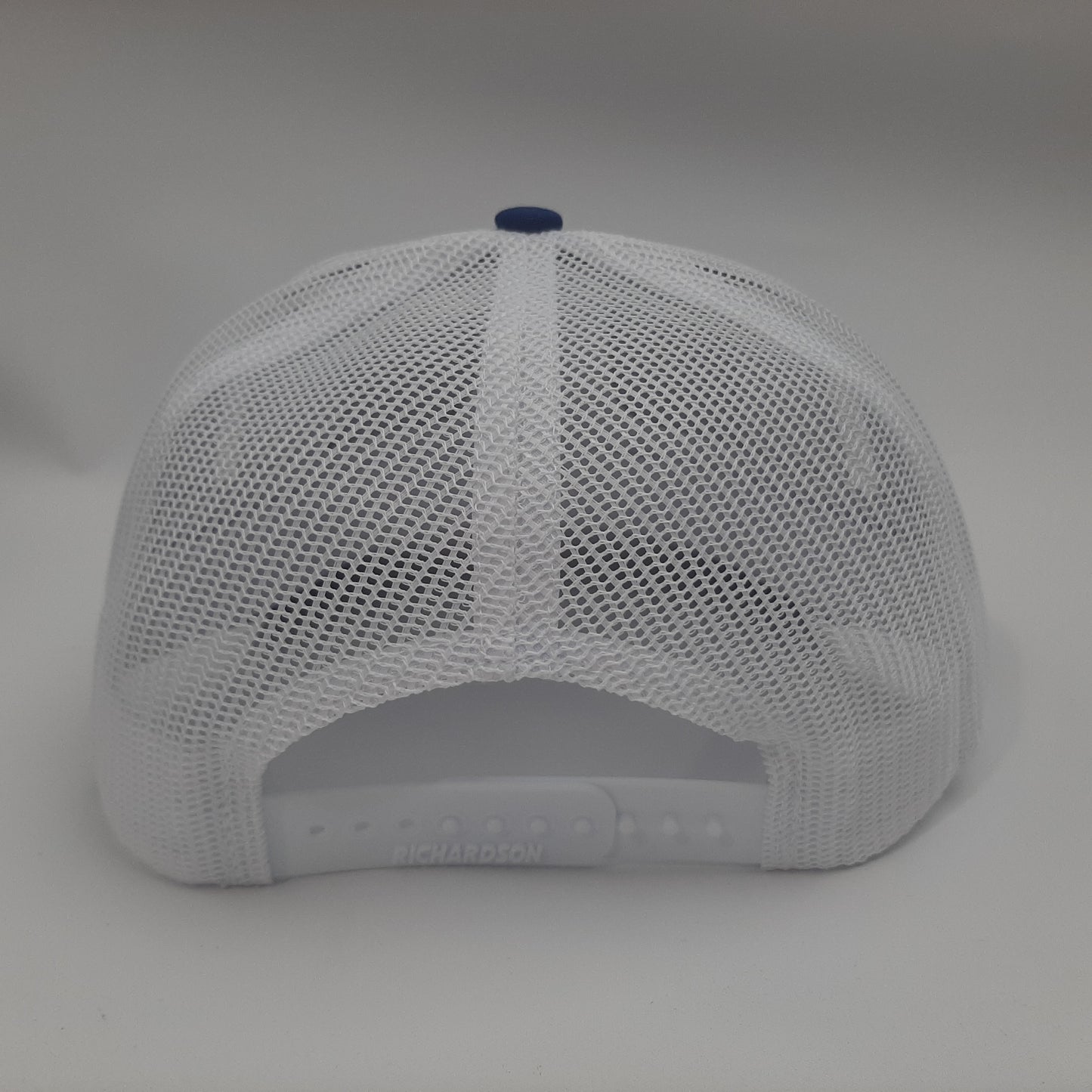 Chevrolet Chevy Embroidered Patch Richardson 112 Trucker Mesh Snapback Cap Hat Blue & White