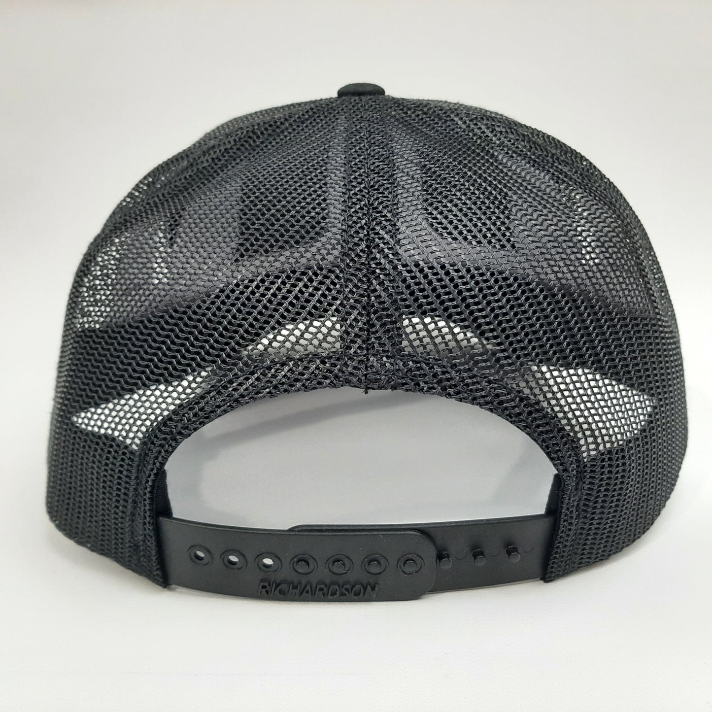 Chevy Trucks Embroidered Patch Richardson 112 Curved Bill Trucker Mesh Snapback Cap Hat Black