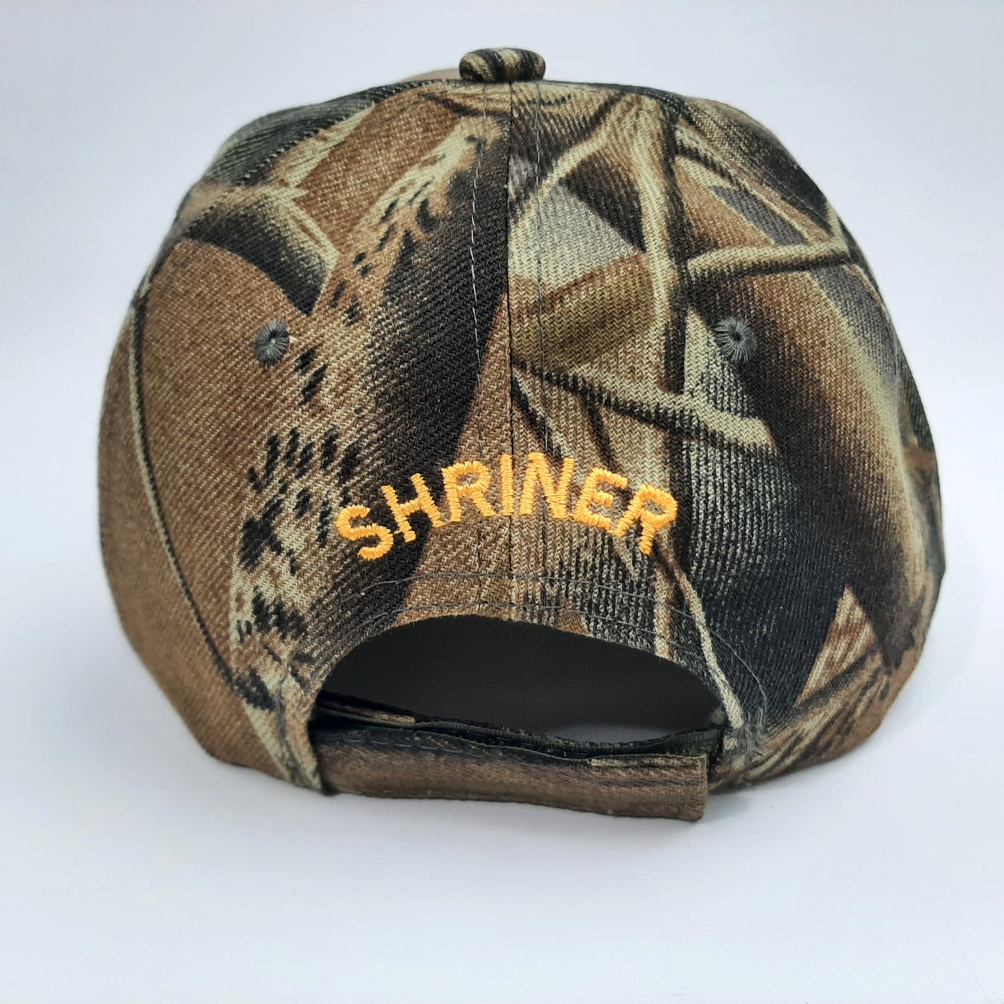 Shriner Men's Ball Cap Hat Camouflage Embroidered Acrylic
