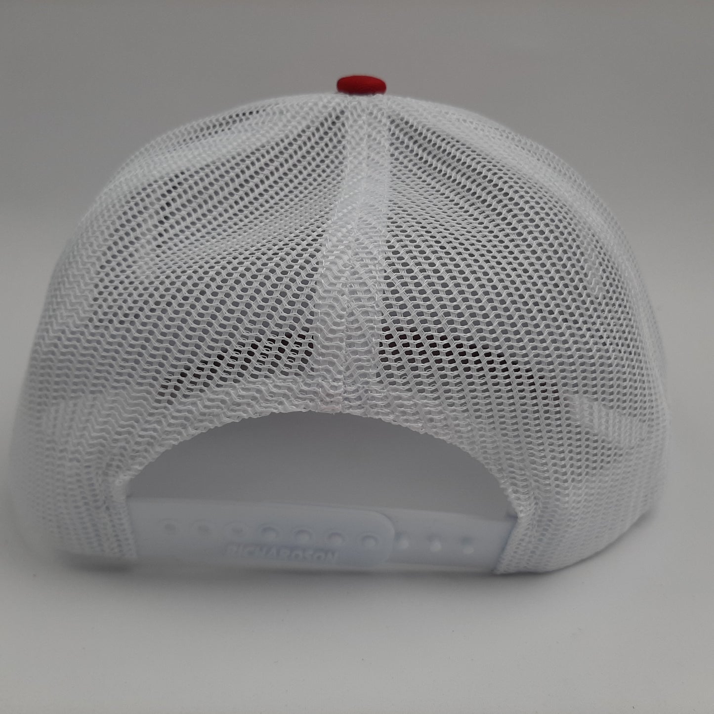 Peterbilt Richardson 112 Trucker Mesh snapback Hat Cap Red
