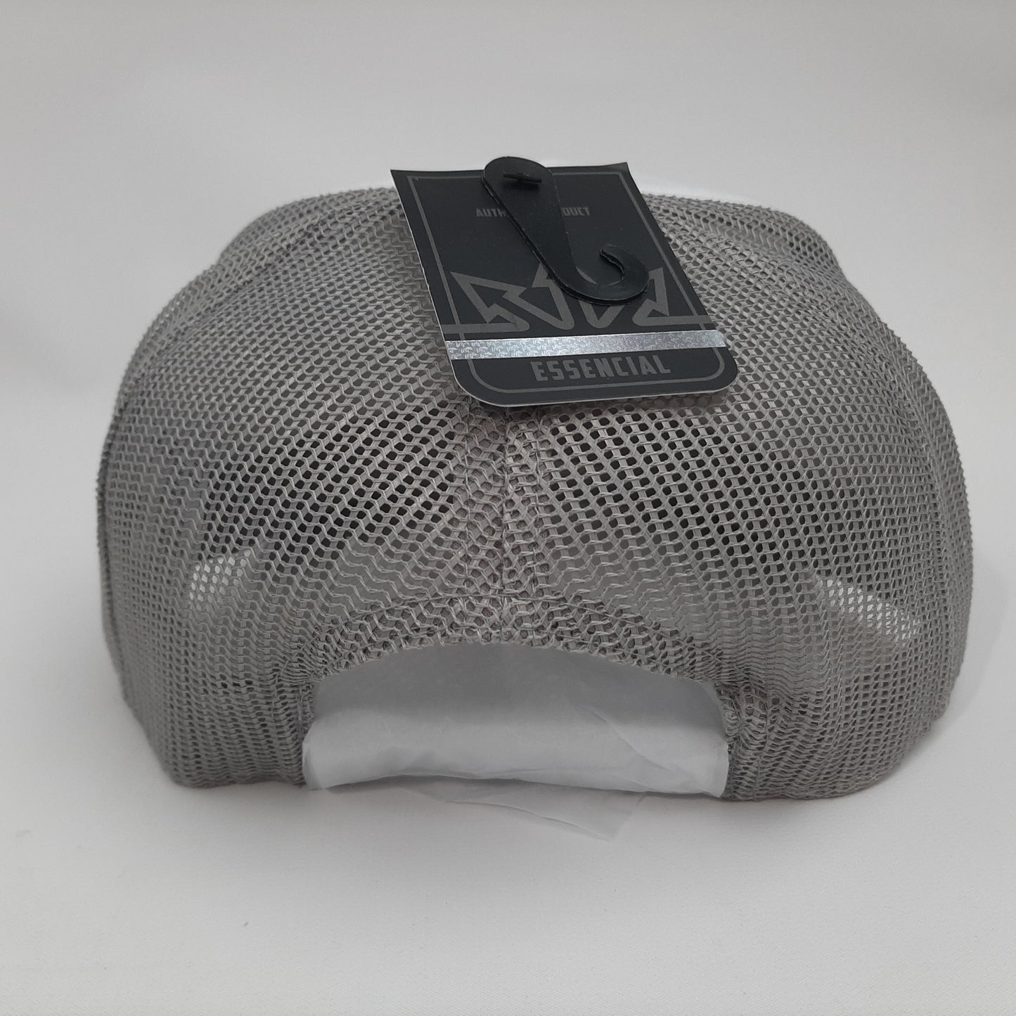 Peterbilt Foam Trucker Mesh Snapback Hat Cap Gray & White