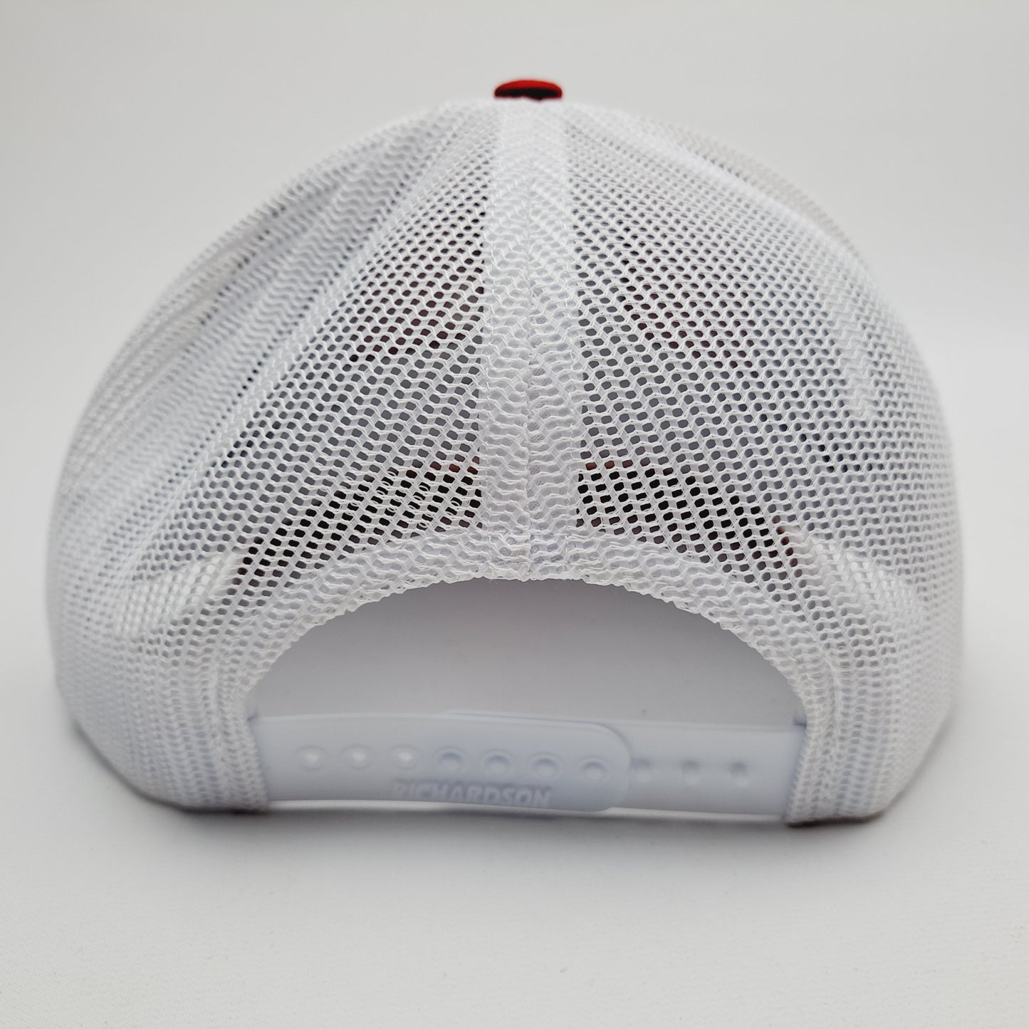 MAGA Trump 2024 Richardson 112 Trucker Mesh Snapback Cap Hat Red & White