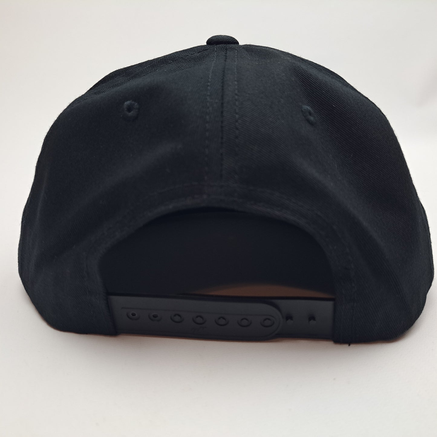 The Godfather Flat Bill Brim Vintage Trucker Style Snapback Hat Cap Black