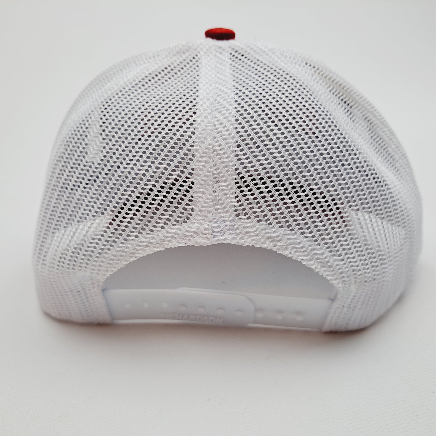 Marlboro Formula 1 Racing Embroidered Patch Richardson 112 Trucker Mesh Snapback Cap Hat Red & White