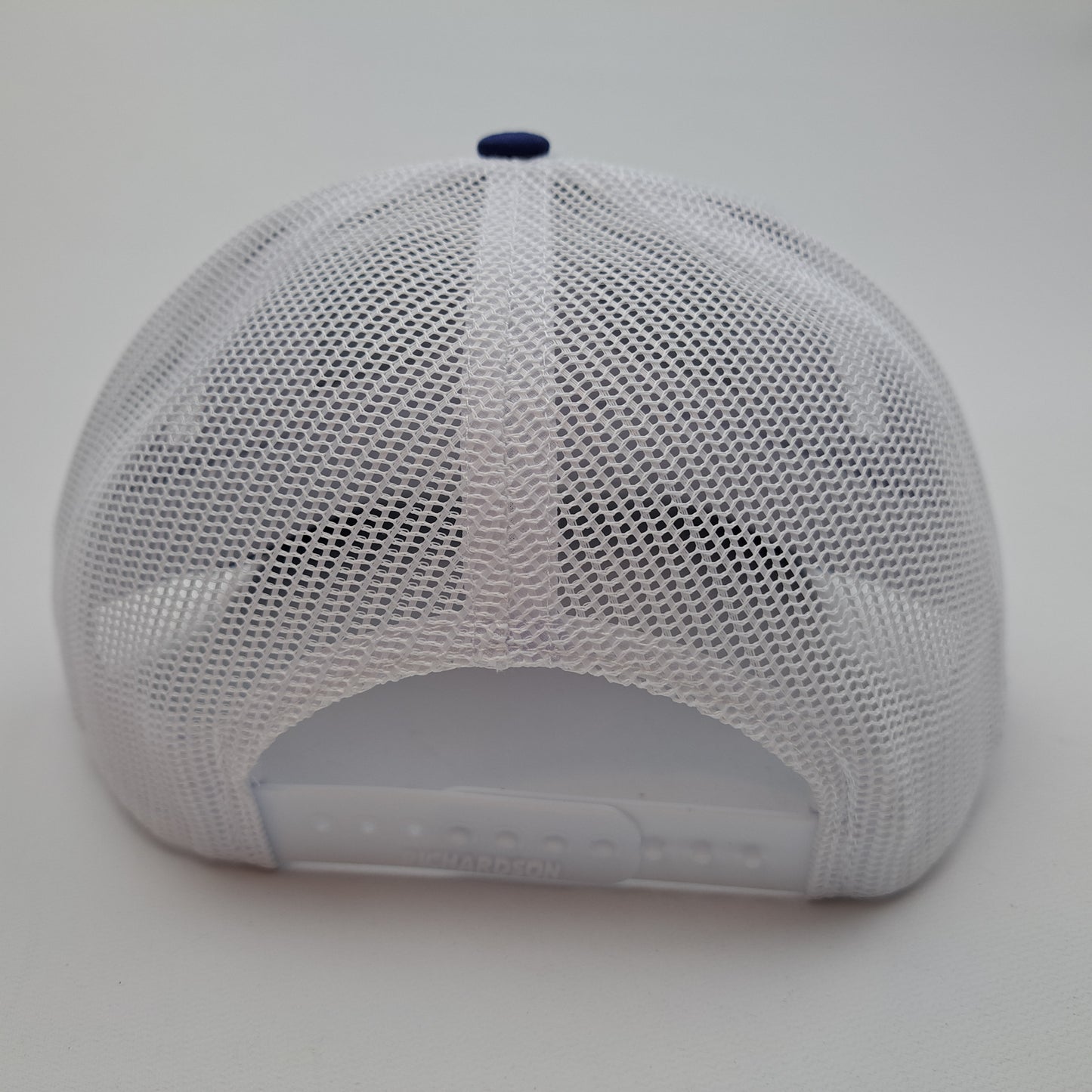 G I Joe Embroidered Patch Richardson 112 Trucker Mesh Snapback Cap Hat Blue