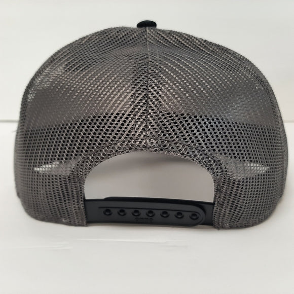 Otto FOX Embroidered Patch Hat Baseball Cap Black & Gray