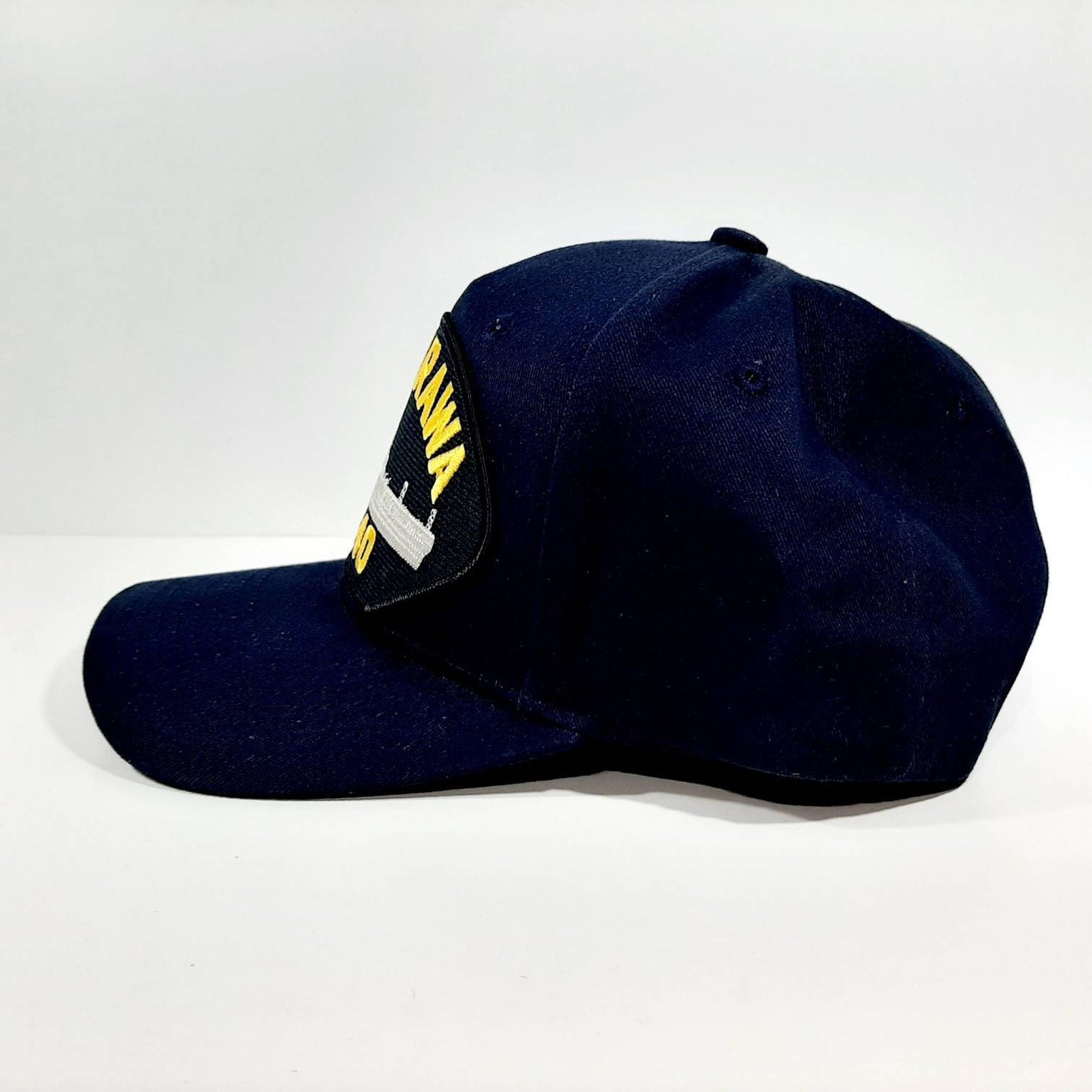 USS Tarawa CV-40 Embroidered Patch Ball Cap Hat Blue Acrylic