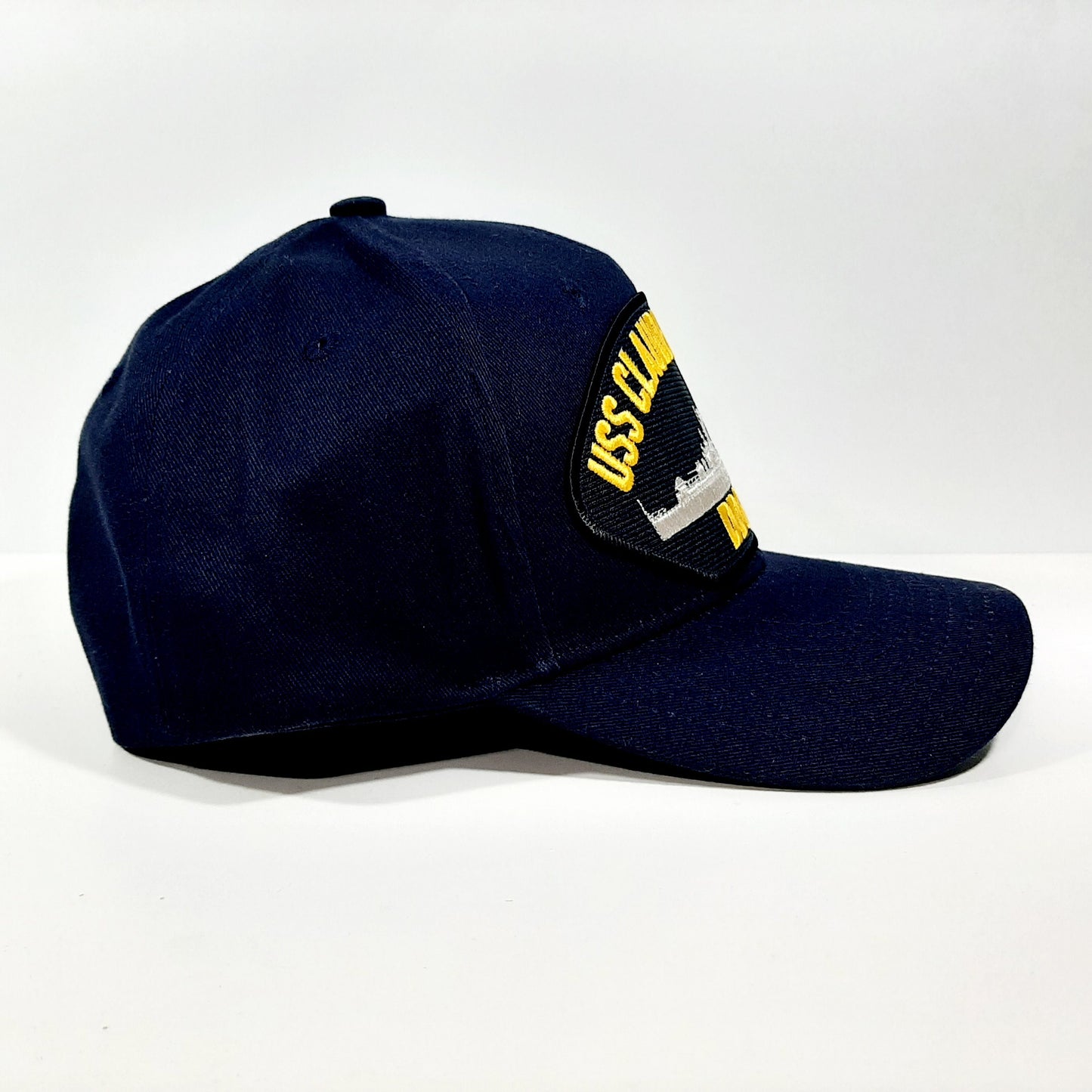USS Claude V. Ricketts DDG-5 Embroidered Patch Hat Baseball Cap Adjustable Blue US Navy