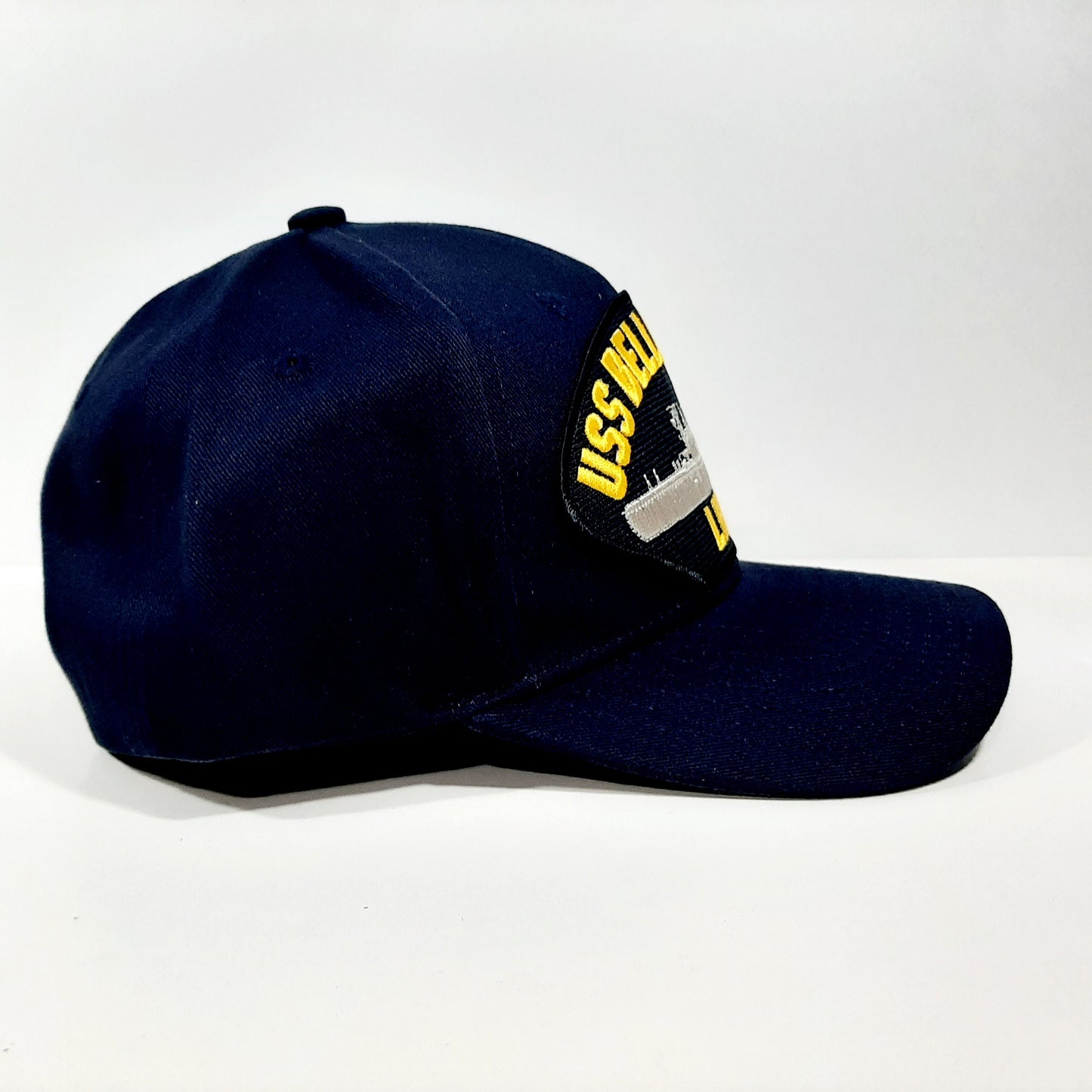 USS Belleau Wood LHA-3 Embroidered Patch Hat Baseball Cap Adjustable Blue