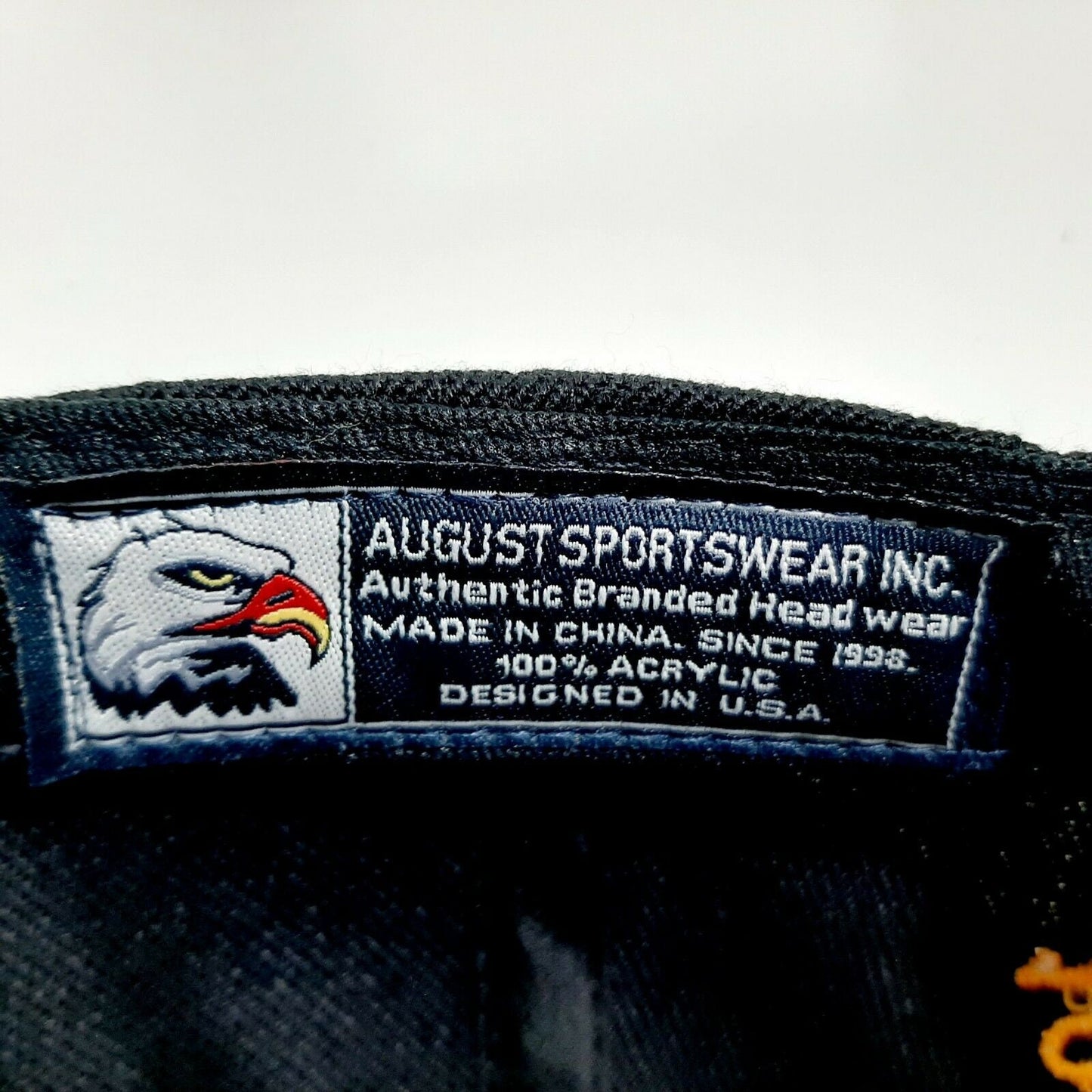 US Army 101st Airborne Division Men's Ball Cap Embroidered Black Acrylic