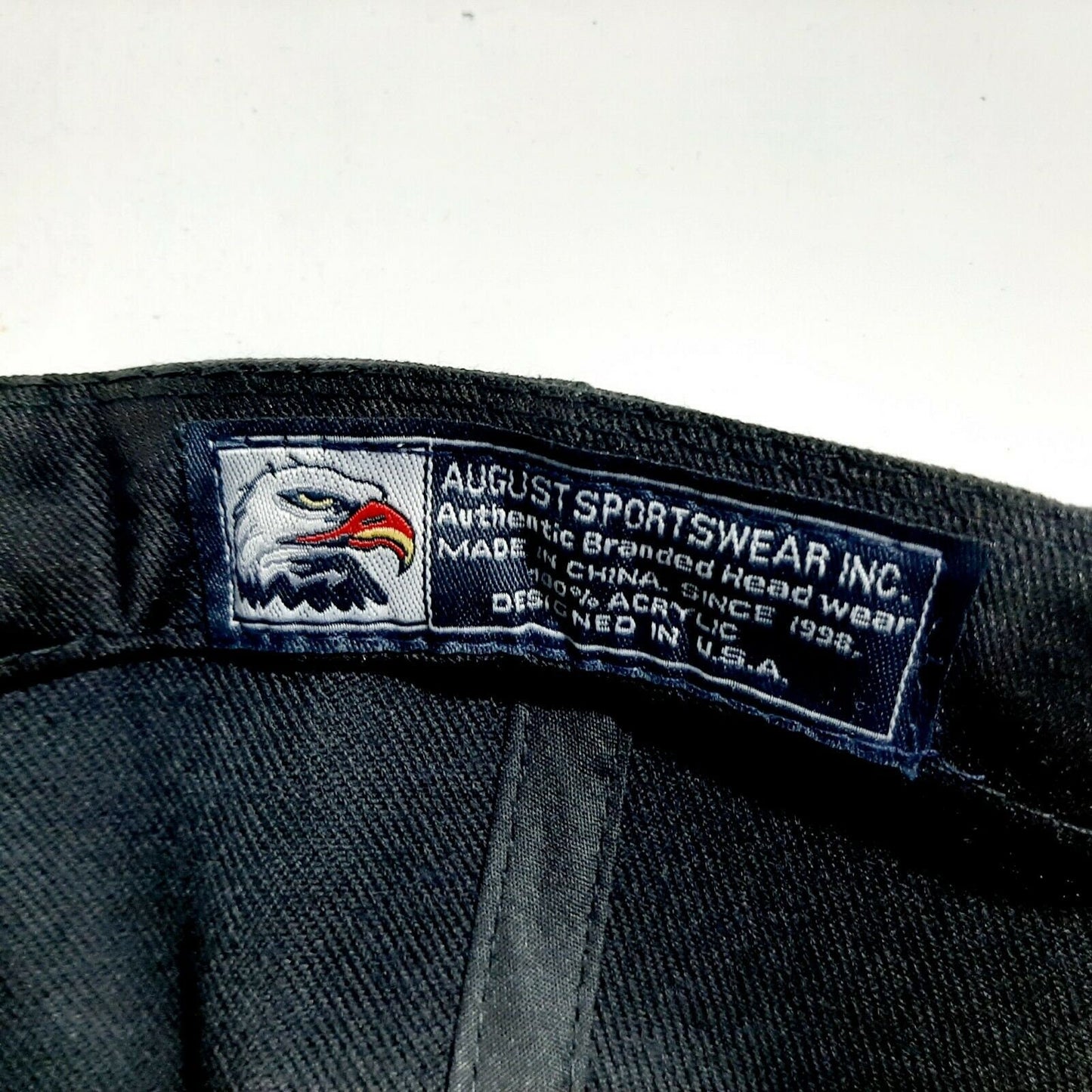 US Army SFC Retired Men's Baseball Cap Hat Black Embroidered Acrylic