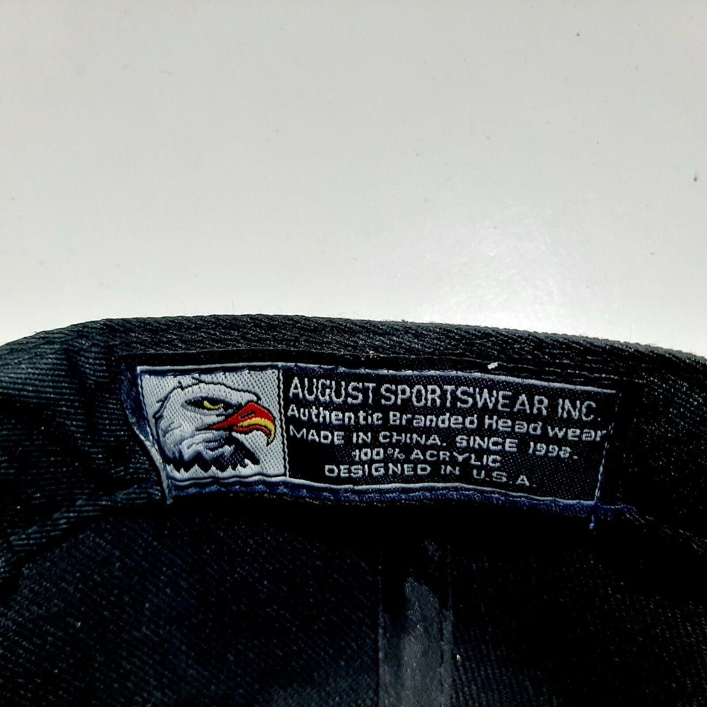 US Army 2nd Infantry Division Men's Ball Cap Hat Black Embroidered Acrylic