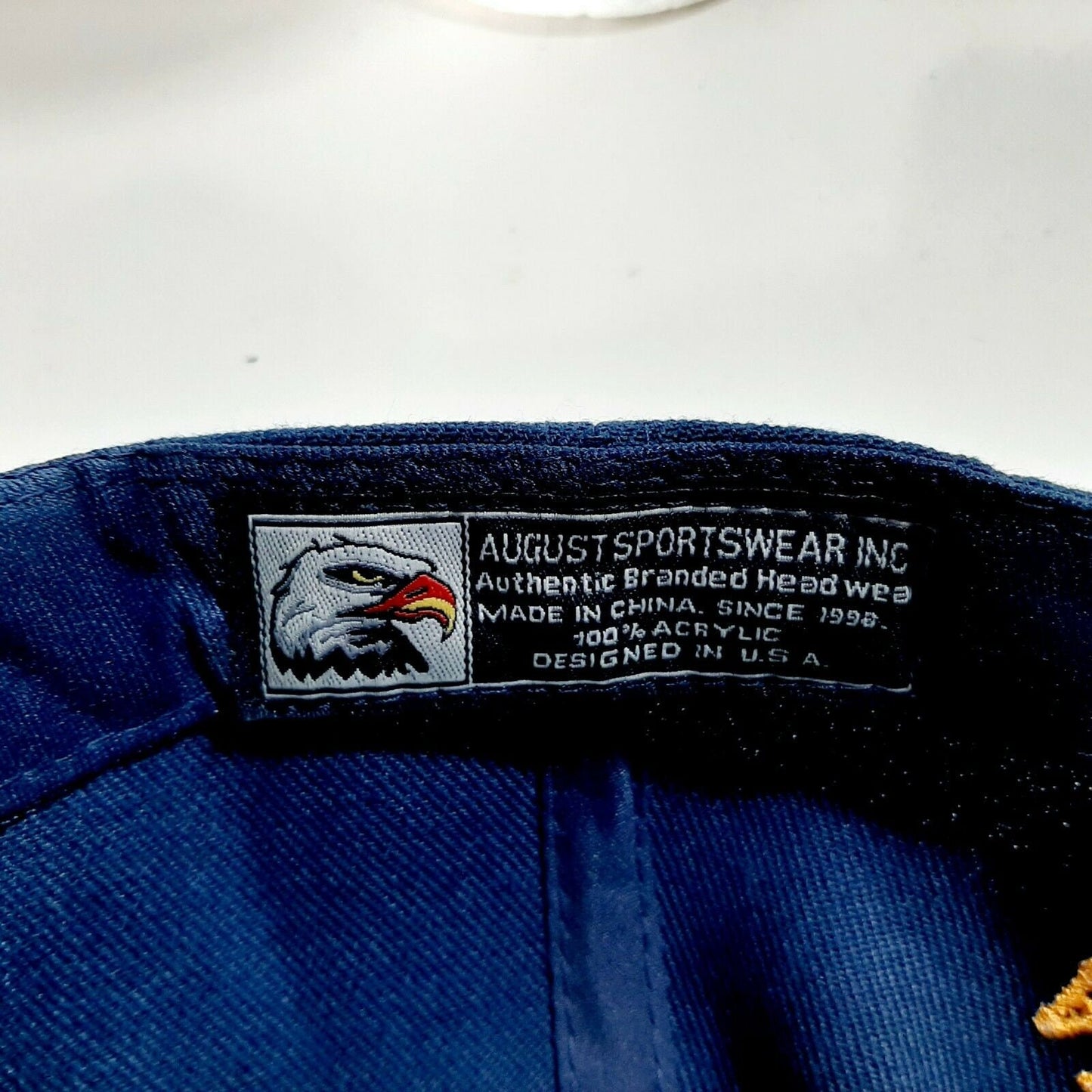 United States Air Force Men's Embroidered Ball Cap Navy Blue Acrylic